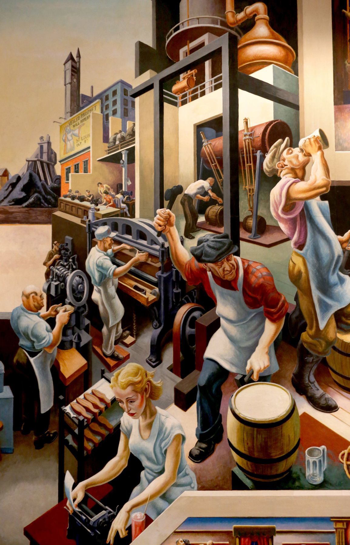 The Missouri capitol is its own museum of art